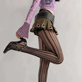 Vintage Lace Tights | Punk & Gothic Outfits | Kawaii Socks - KawaSocks